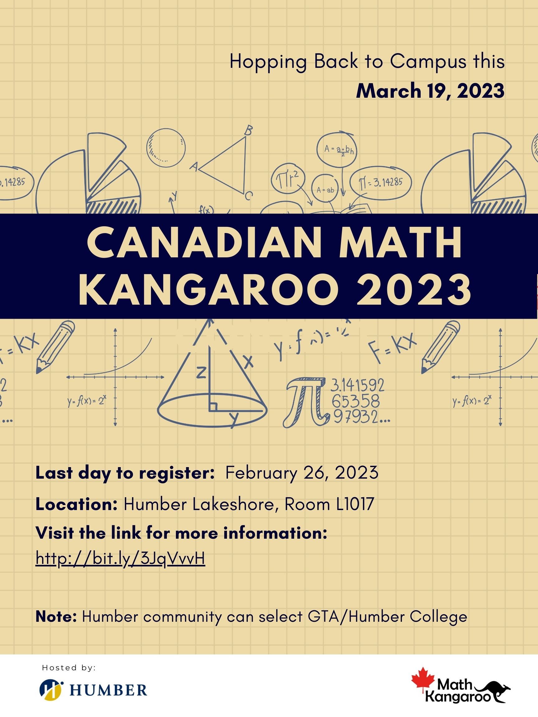 2023 Canadian Math Kangaroo Contest Hopping Back to Humber College